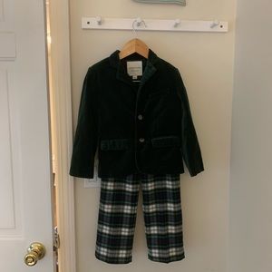 Janie and Jack Christmas Suit